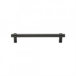 M Marcus Heritage Brass Industrial Design Cabinet Pull 128mm Centre to Centre